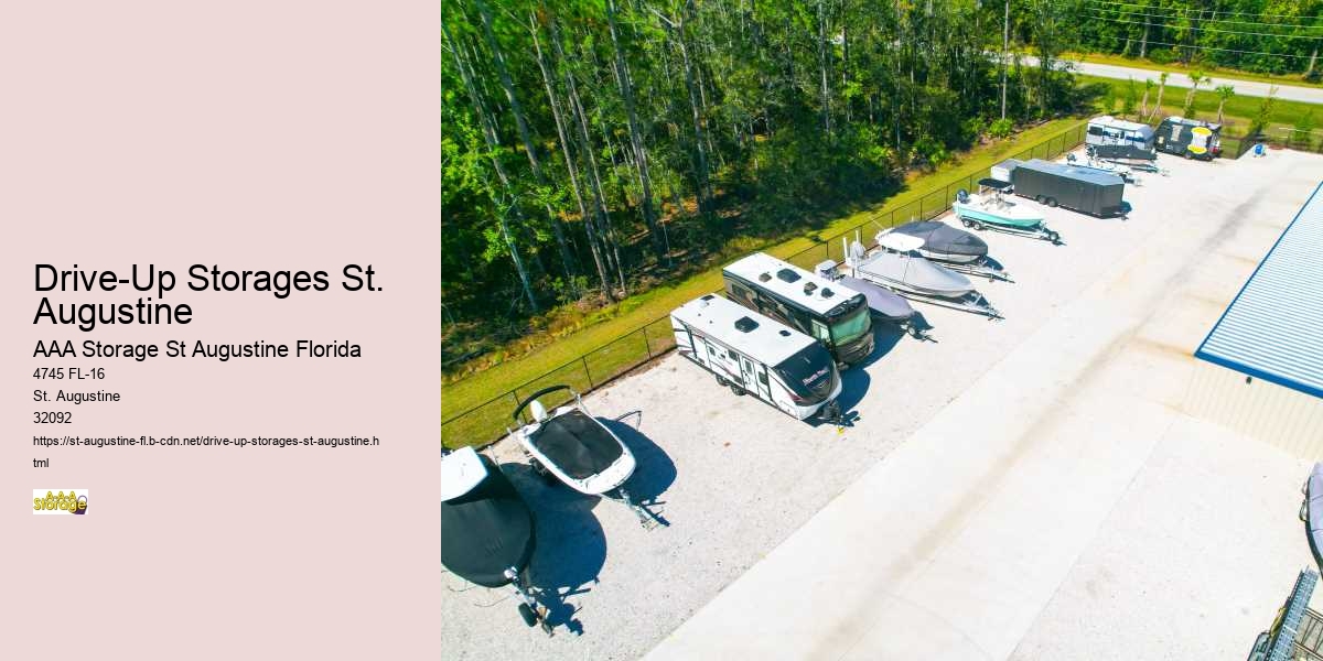 Drive-Up Storages St. Augustine