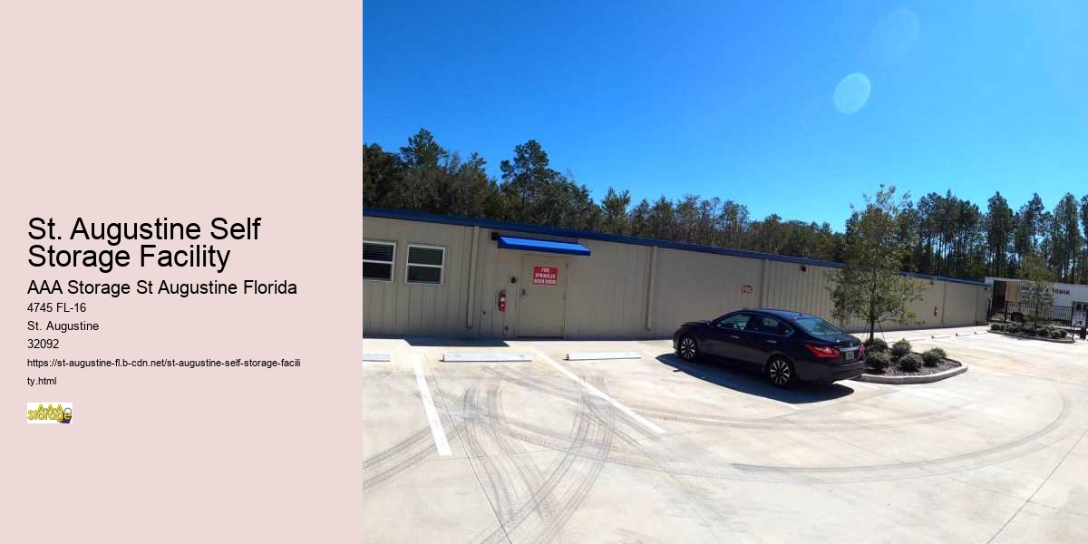 St. Augustine Self Storage Facility