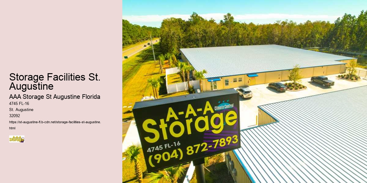 Storage Facilities St. Augustine
