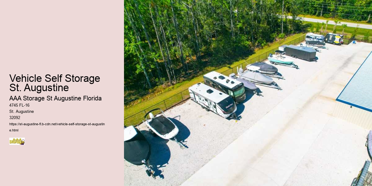 Vehicle Self Storage St. Augustine